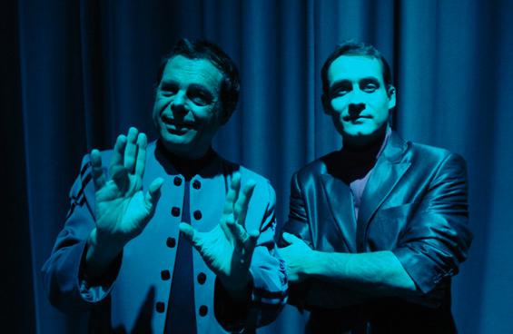 Gérard Majax et Cédric Hédiard, son partenaire et collaborateur