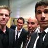 Julien Labigne, Cédric, Pierre Manu et Laurent Crespo en prestation